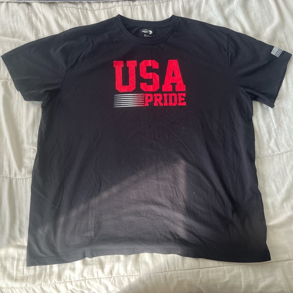 Black MTA Sports USA Pride short